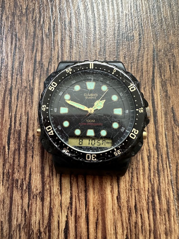 Casio AQ 100W Japan 1987, AE 1000W, LA-20WH,