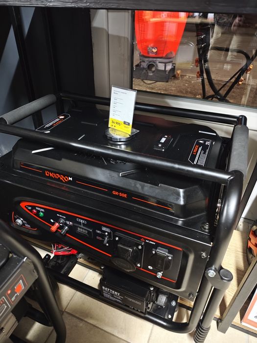 ГЕНЕРАТОРИ ДНІПРОМ НОВІ GX-50E Генератор бензиновий Dnipro-M GX-70LM
Р