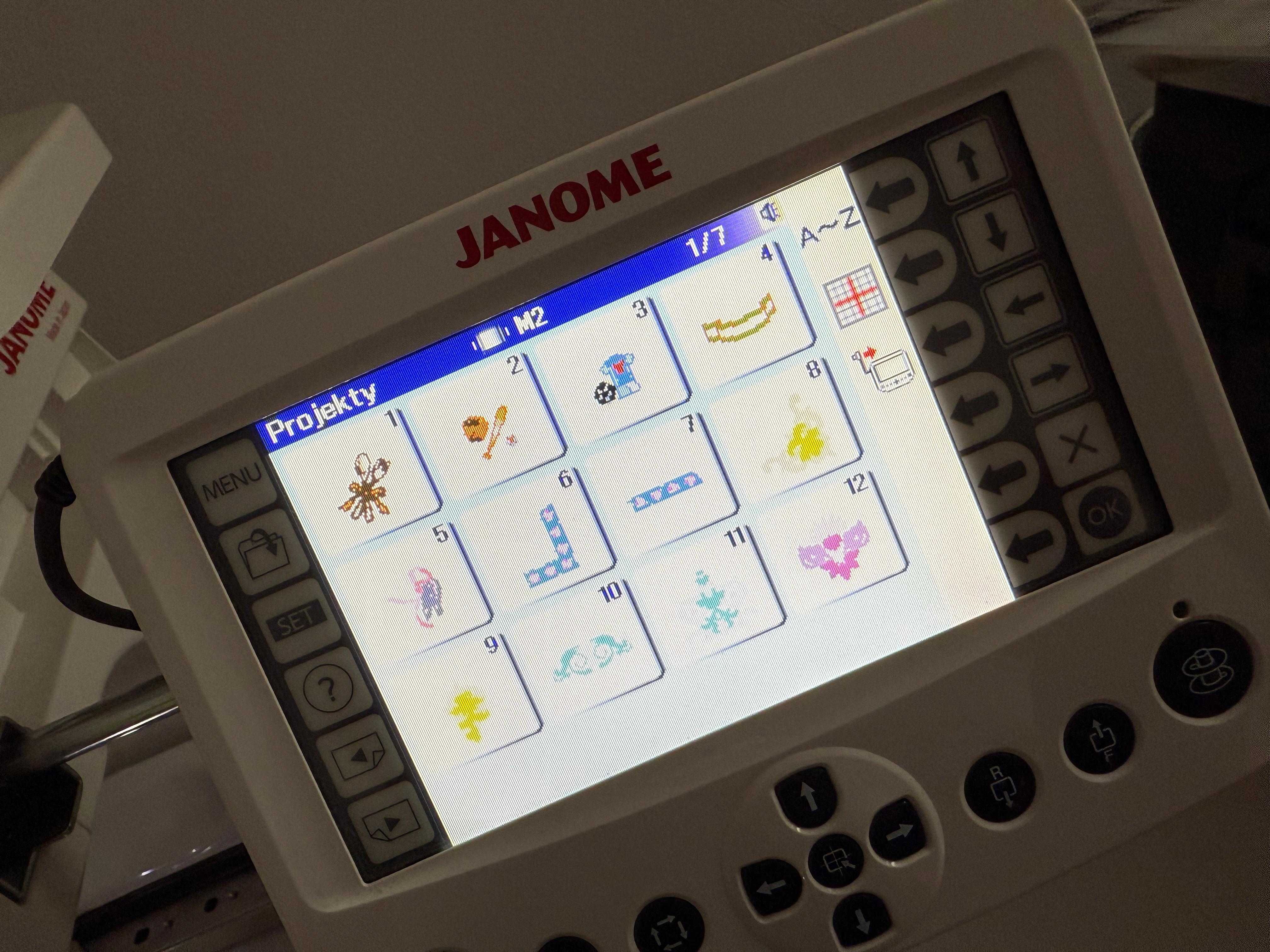 Hafciarka Janome MB-7 w idealnym stanie + oprogramowanie Wilcome