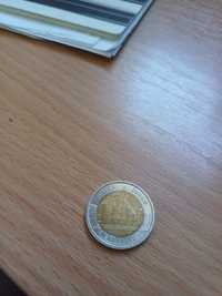 Moneta 5 zlotych z rysunkiem Bramy Żurawskiej