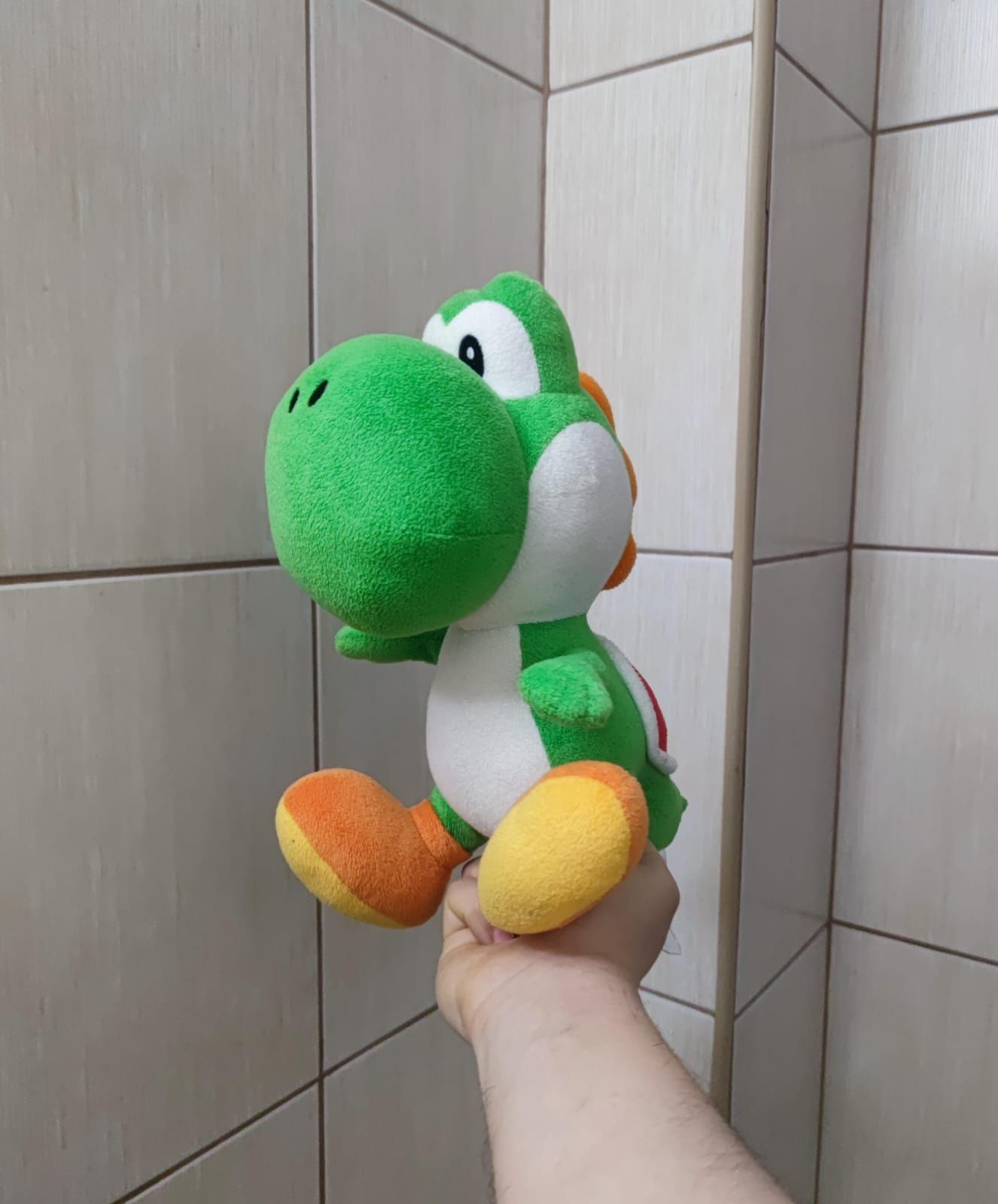 Pluszowa zabawka dla dzieci dla kolekcjonera Yoshi z super Mario Bros