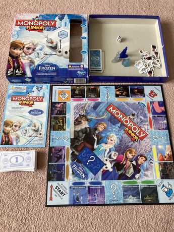 Hasbro Frozen Monopoly Junior 5+