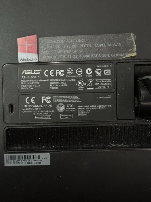 Asus моноблок ET22201 на запчастини