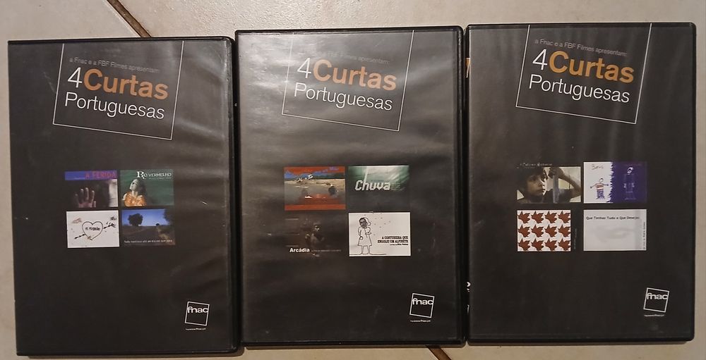 4 curtas portuguesas DVD