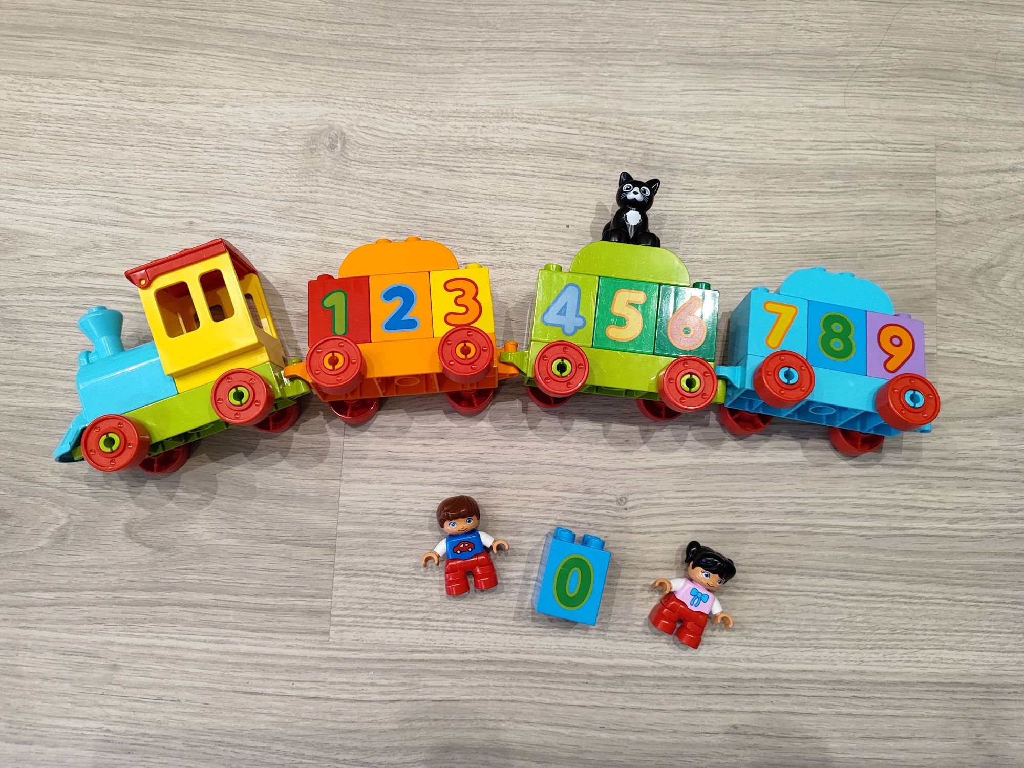 Klocki LEGO Duplo Pociąg z cyferkami