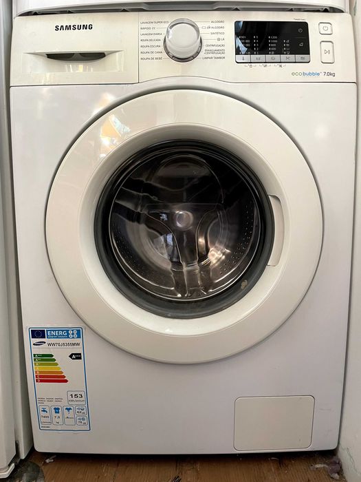 Máquina de lavar roupa Samsung Eco Bubble 7Kg WW70J5333MW