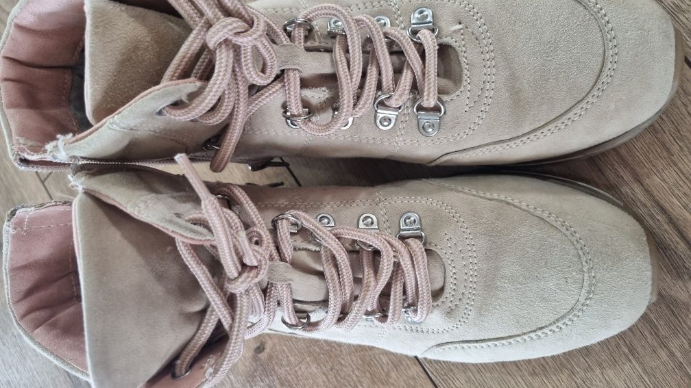 Buty damskie tamaris botki, trapery jesień rozm 38