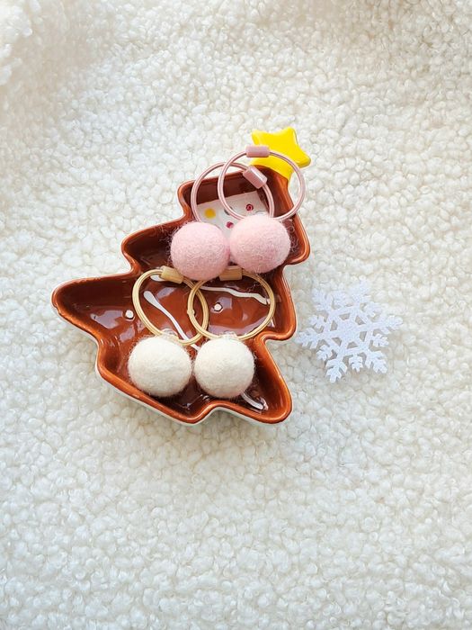 Новорічні аксесуари для волосся заколки,резинки,бантики,обручі