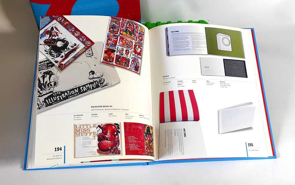 Ан Виллоуби "Лучший дизайн брошюр 8" Иллюстрированный каталог