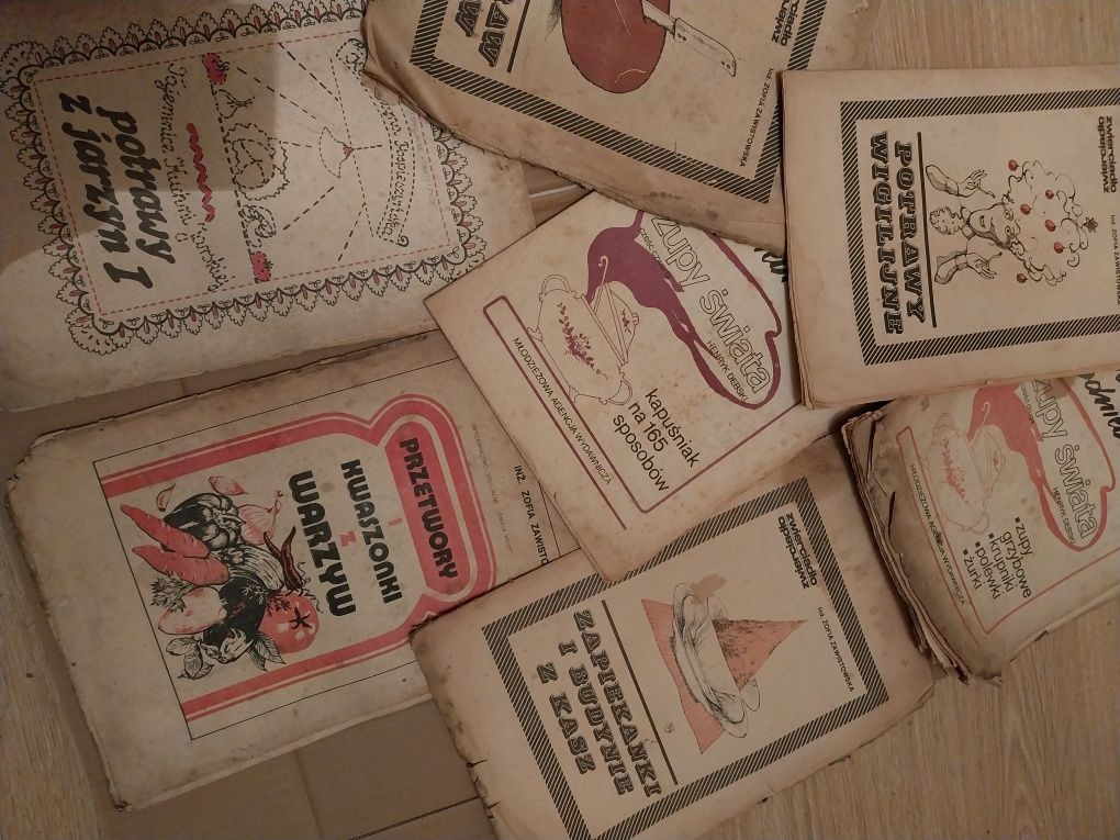 Gazety przepisy kulinarne z czasów prl-u
