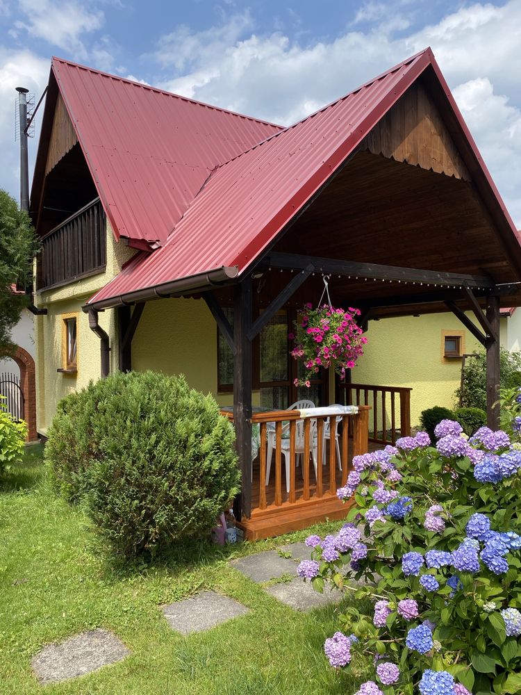 Domek letniskowy nad jeziorem Rożnowskim