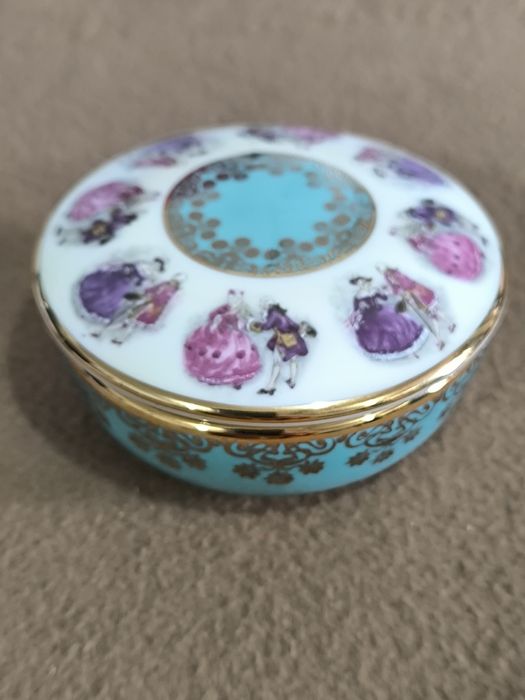 Caixa decorativa porcelana fina Gloria