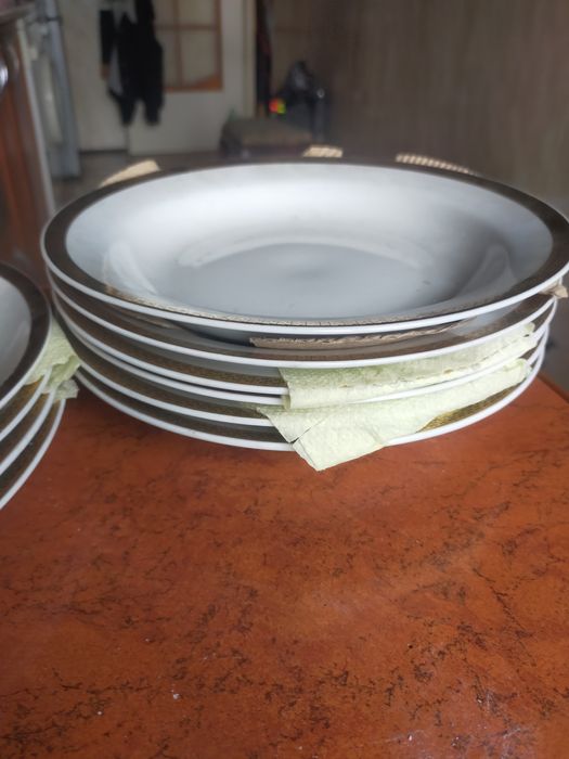 Talerze Porcelana Made in Germany Triptis przedwojenna