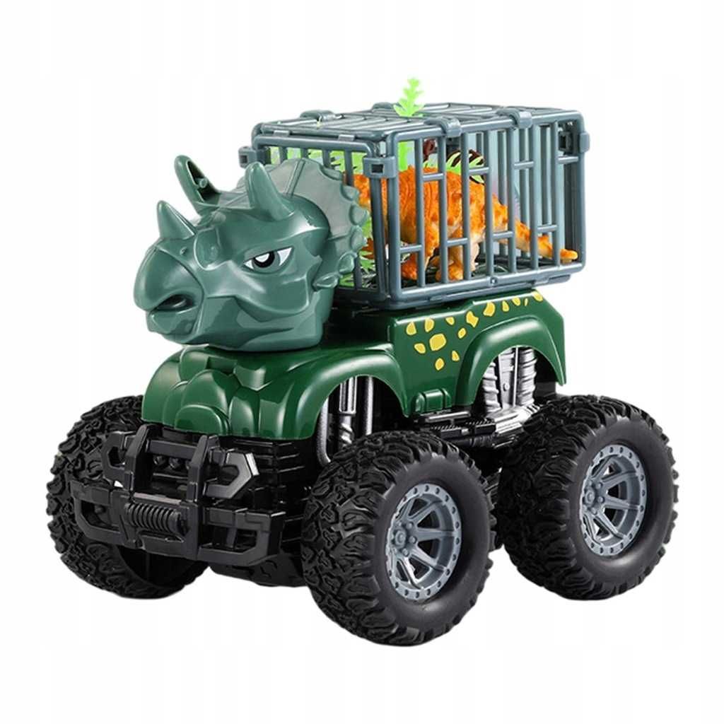 2 szt. Model ciężarówki do transportu dinozaurów, spp700