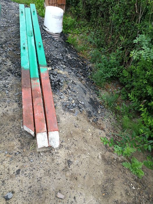 Brama stalowa wraz z furtką