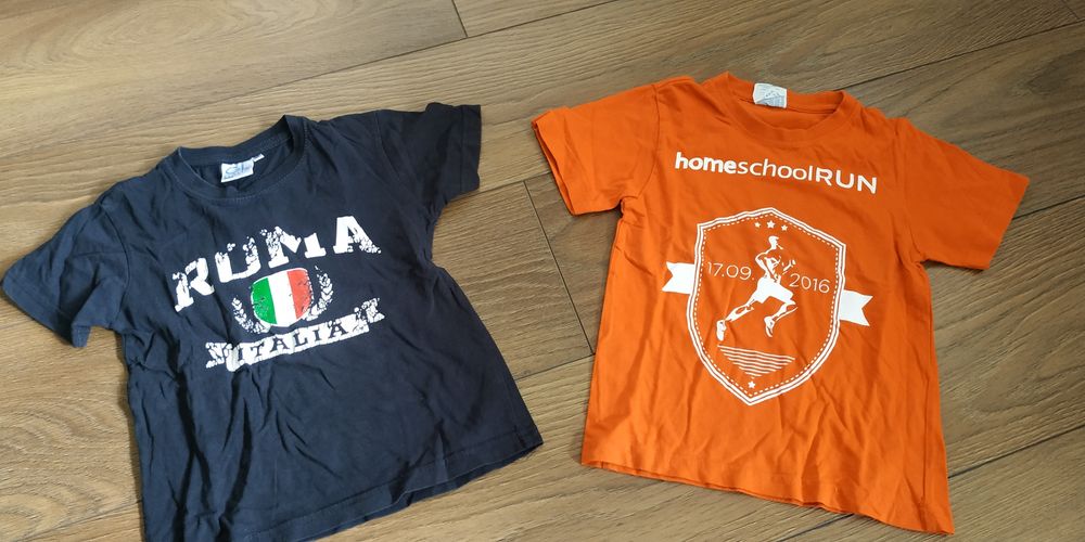 T-shirty chłopięce Krótkie koszulki dla chłopców 104 cm 5 sztuki