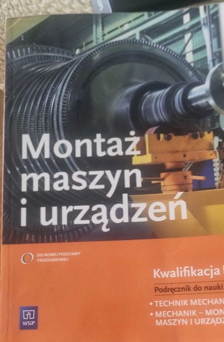 Podręcznik Montaż maszyn I urządzeń