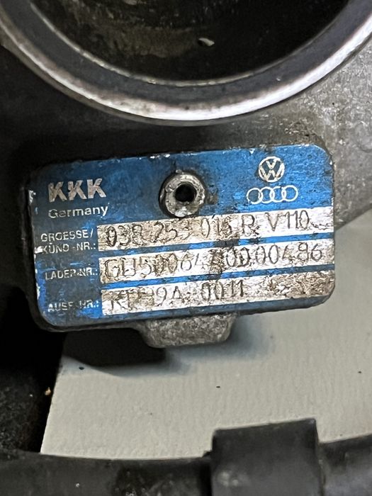 Турбіна Volksvagen Touran 1.9 TDI (AVQ)