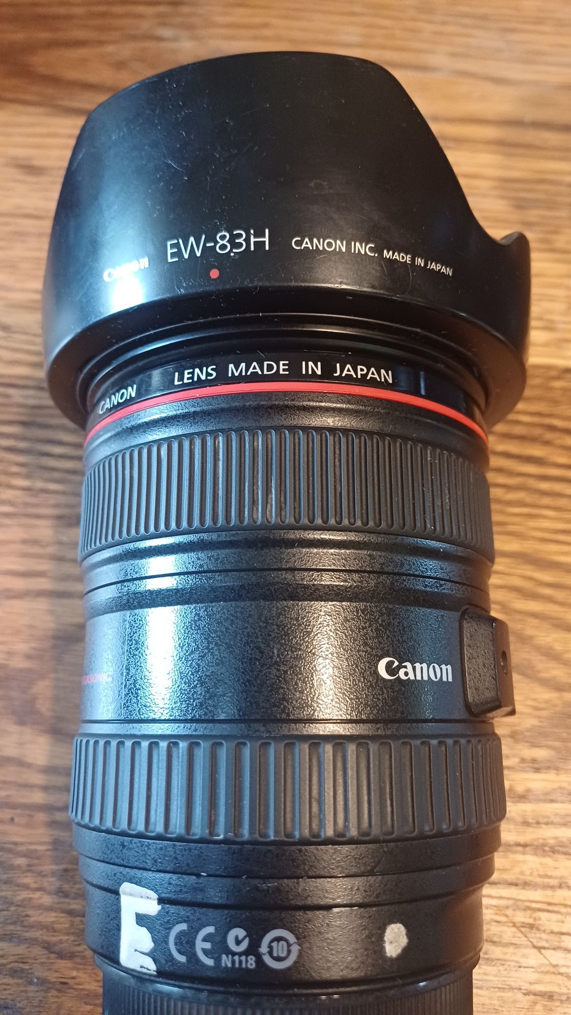 Canon EF 24-105mm f/4L IS USM + filtr Benro UV | bdb stan
