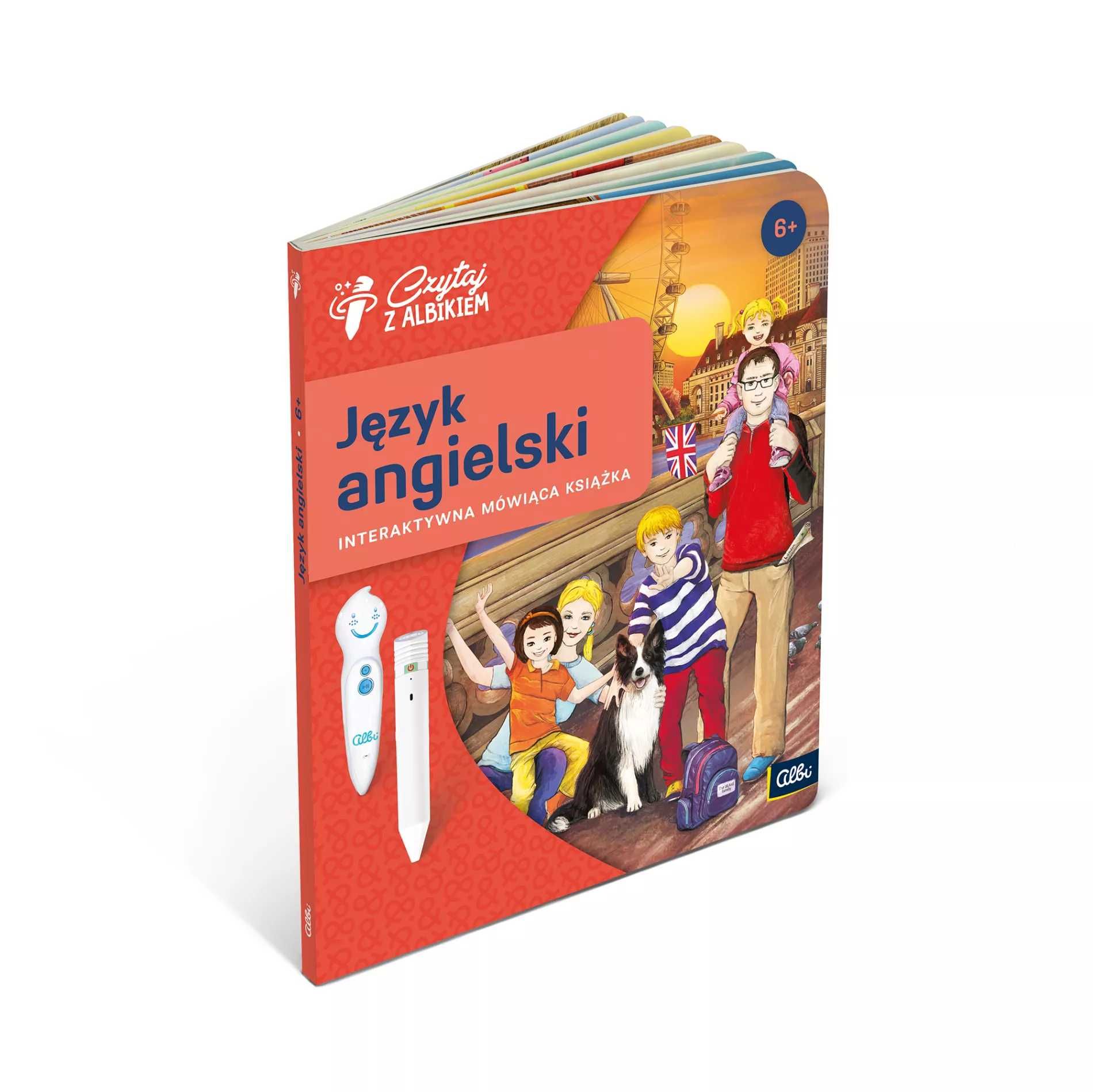 Czytaj z Albikiem Książka Język Angielski Interaktywna Książka Mówiąca