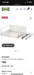 Szuflada Ikea Maximera 60 x 60 wysoka