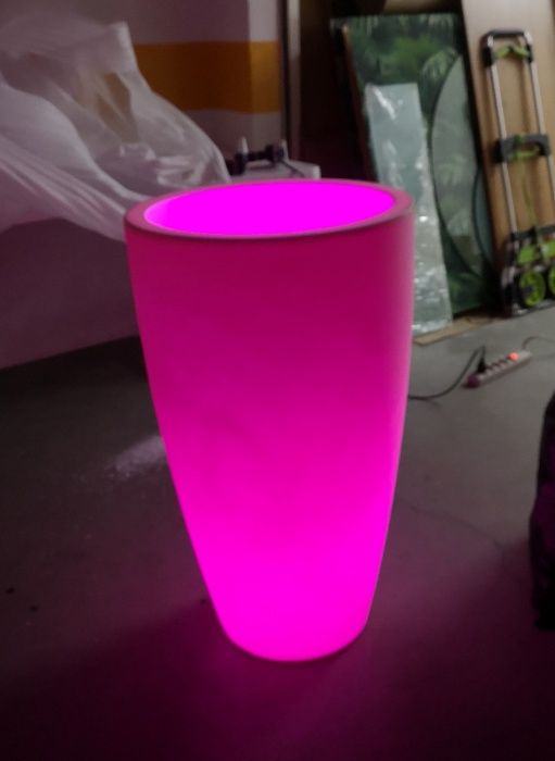 Vasos com luz led