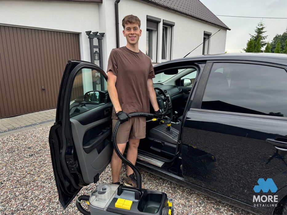 Pranie tapicerki samochodowej, czyszczenie pojazdów ozonowanie Karcher