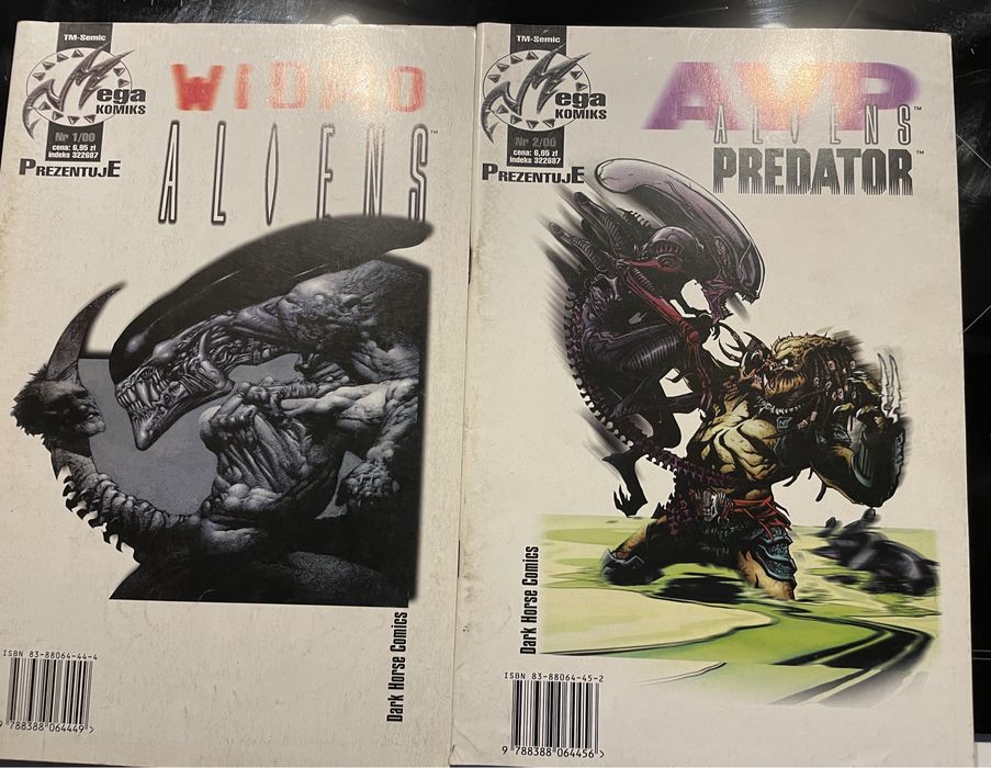 Mega Komiks - Aliens Widmo i AvP