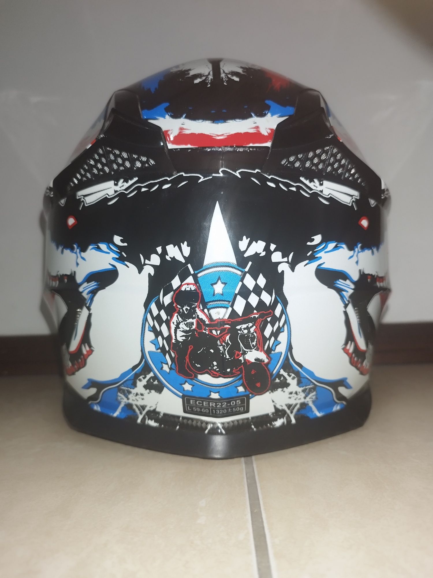 Capacete de motocross
