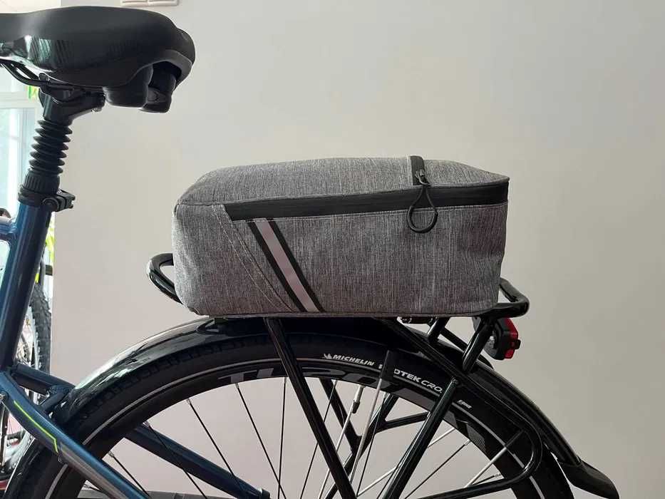 Torba rowerowa na bagażnik. pojemność 7,2 l, waga 240 g, wodoodporna P