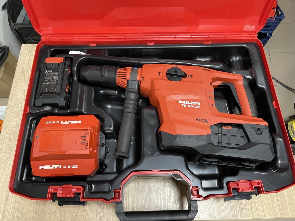 Hilti TE 60-22 ATC/AVR Nuron / SDS Max перфоратор Хілті