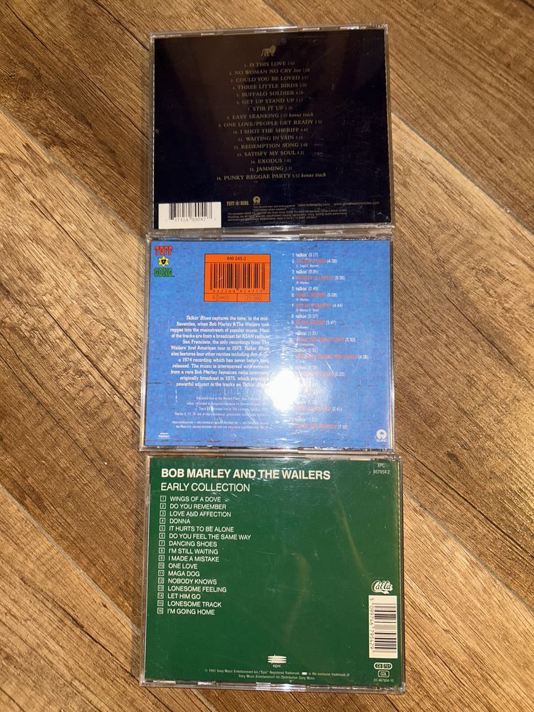 Bob Marley 3 płyty CD oryginalne stan bdb cena za komplet