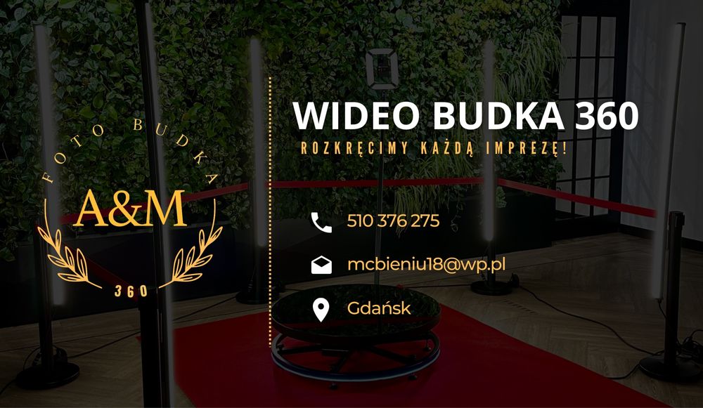 Promocja!!!Wynajem Fotobudki360, Mega Promocja