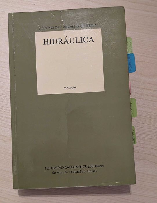 Livro Hidráulica (10 ed) - Gulbenkian