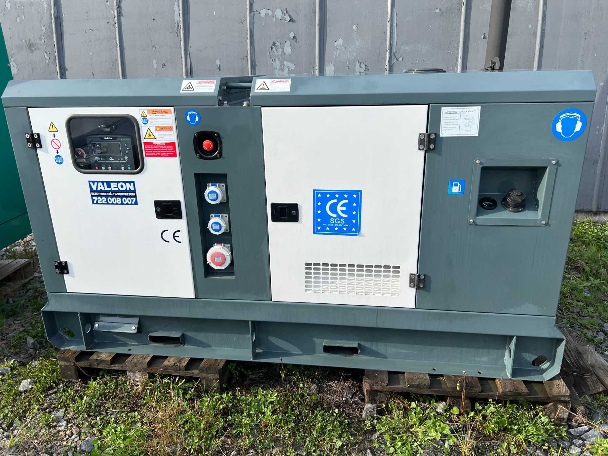 Генератор дизельний 70 KVA Японія ASHITA