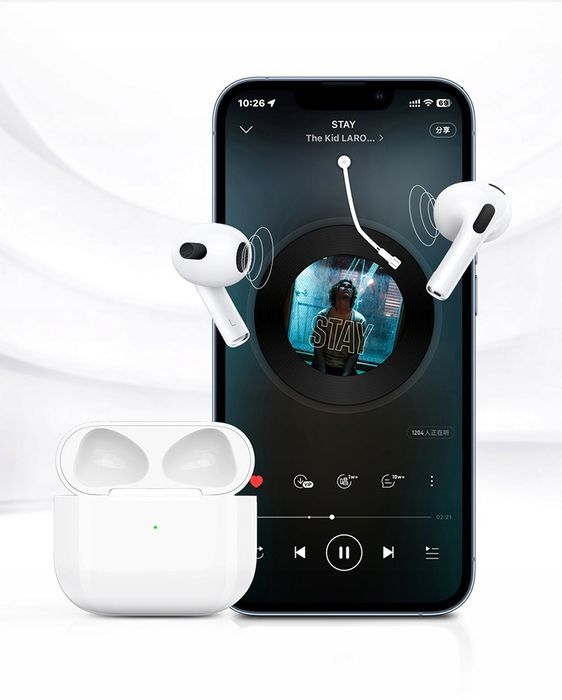 Słuchawki Bezprzewodowe Douszne Pro Bluetooth Tws Z Mikrofonem Kabel
