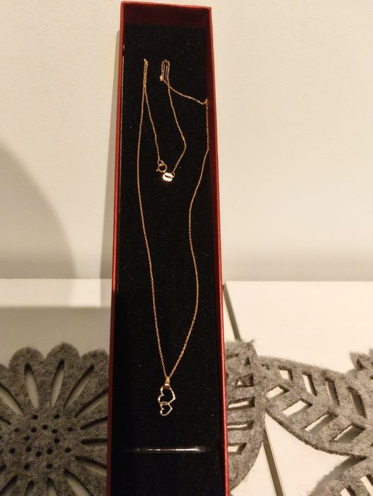 Złoty łańcuszek damski