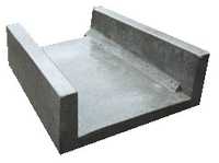 Koryto ściekowe skarpowe trapezowe 38x50x50 cm betonowe