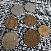 Продам монеты 1, 5, 10, 20, 50 рублей 1992 год