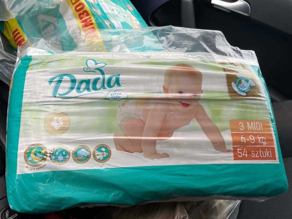 Pampersy Dada 3 MIDI 4-9 kg 54szt.