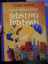 Książka Grzegorz Kasdepke Jeszcze większą księga detektywa Pozytywki