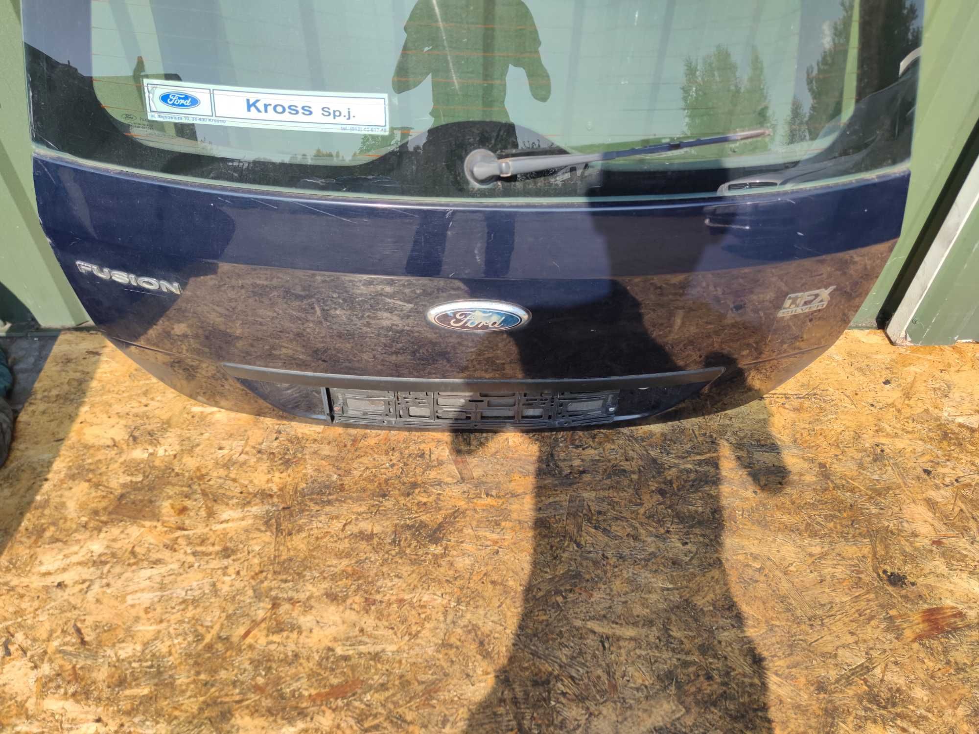 Ford Fusion Klapa Tył Tylna Bagażnika