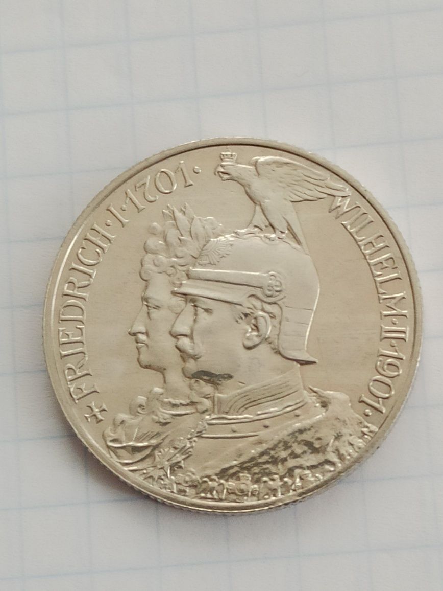 2 марки 1901 р. Срібло