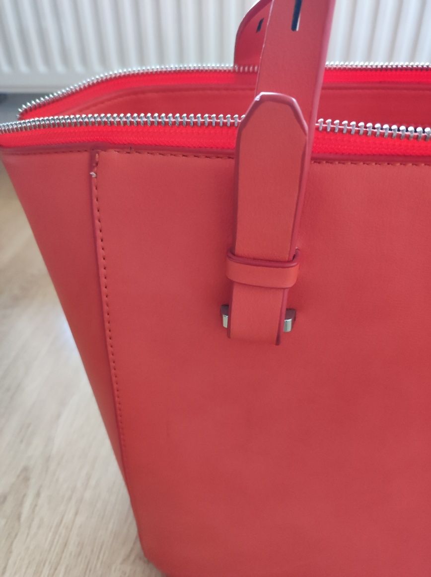 Torebka typu shopper do ręki Zara