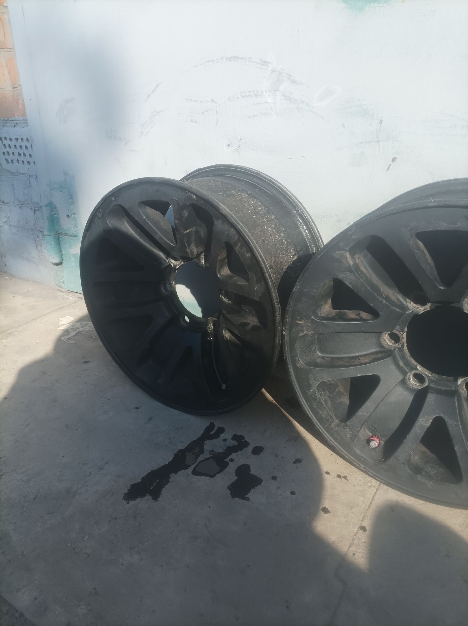 Диски Титани R15 6*139.7 Nissan Mitsubishi Toyota