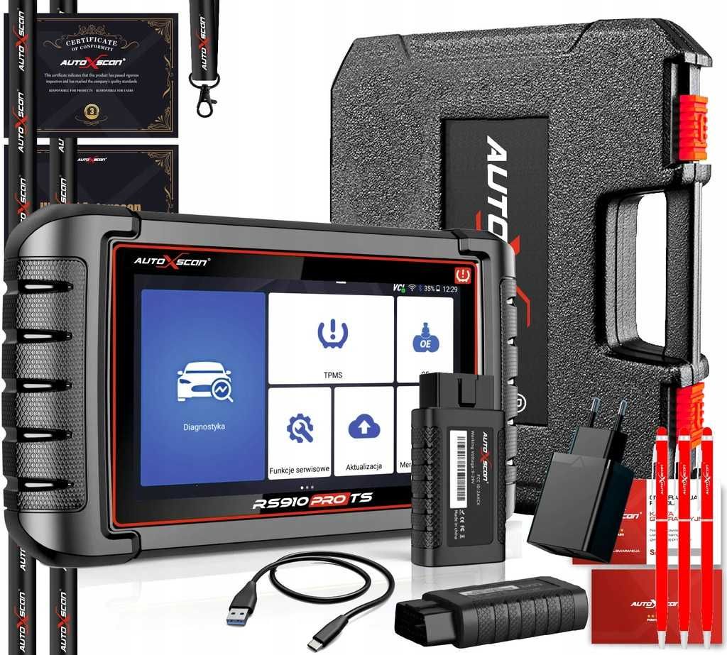 Tester diagnostyczny AUTOXSCAN RS910 PRO TS