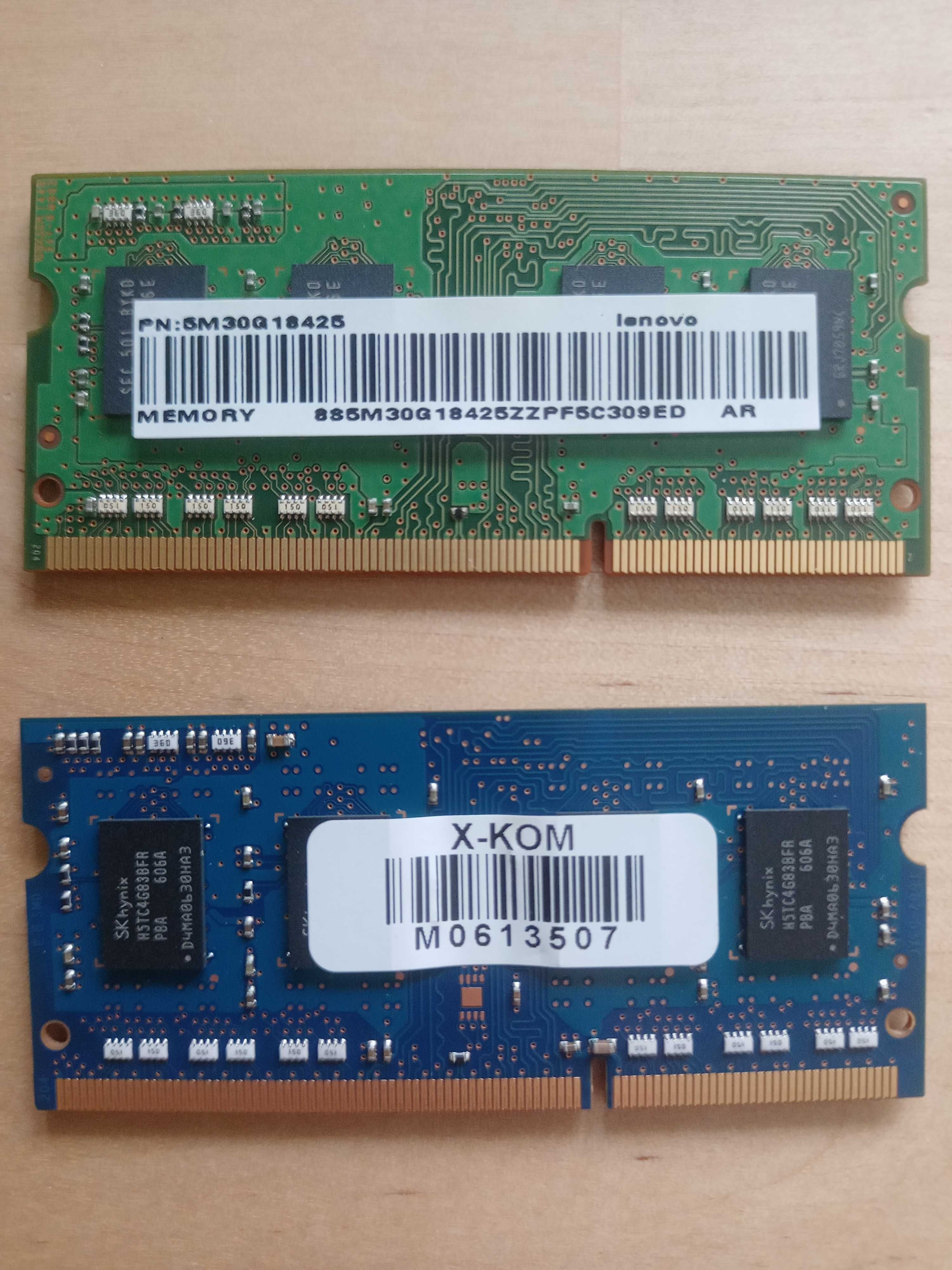 RAM 2x4GB 1Rx8 PC3L 12800S 11 13 B4 (dual)
