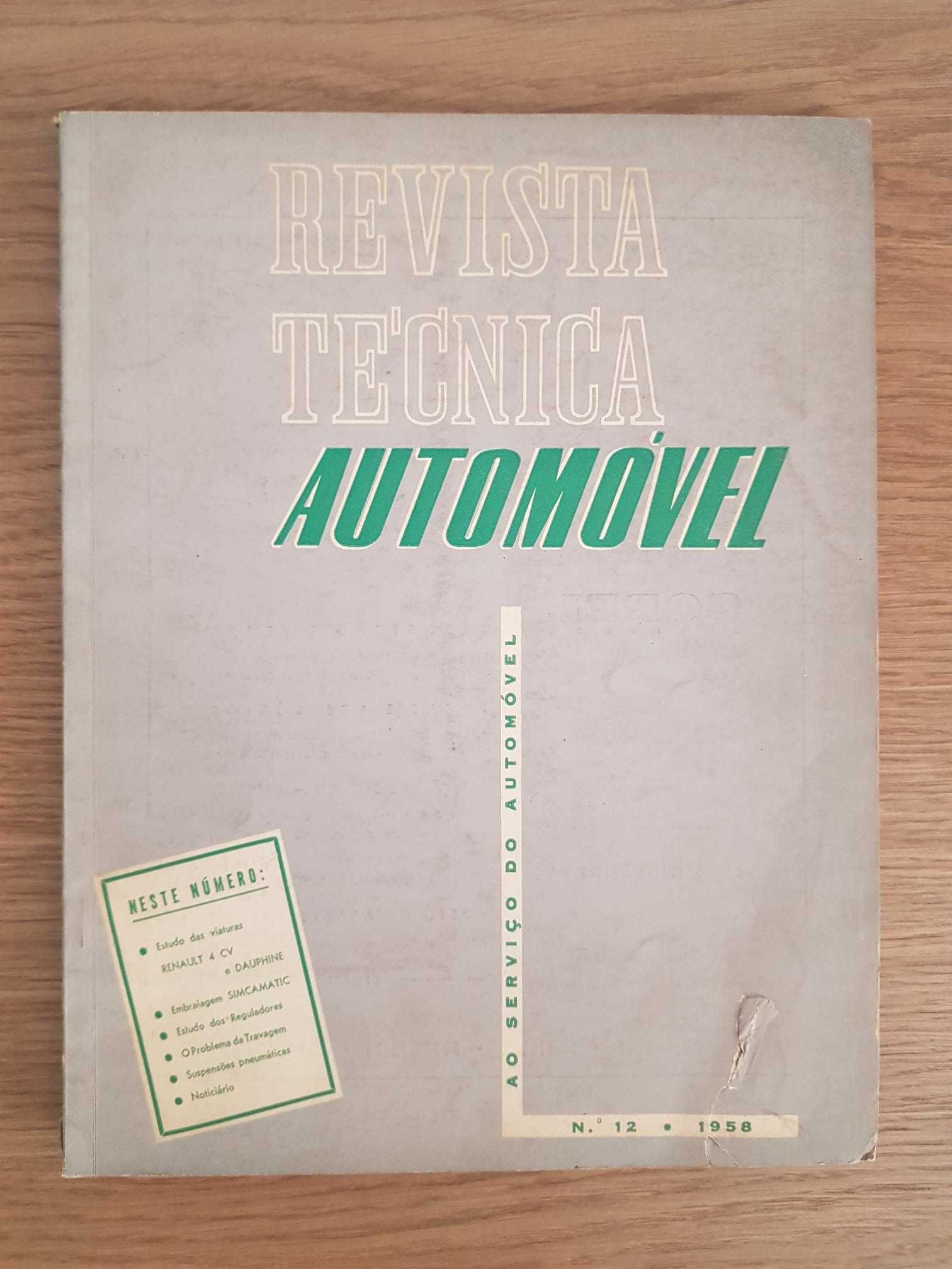 Revista Técnica Automóvel Nº12 (Ano:1958)