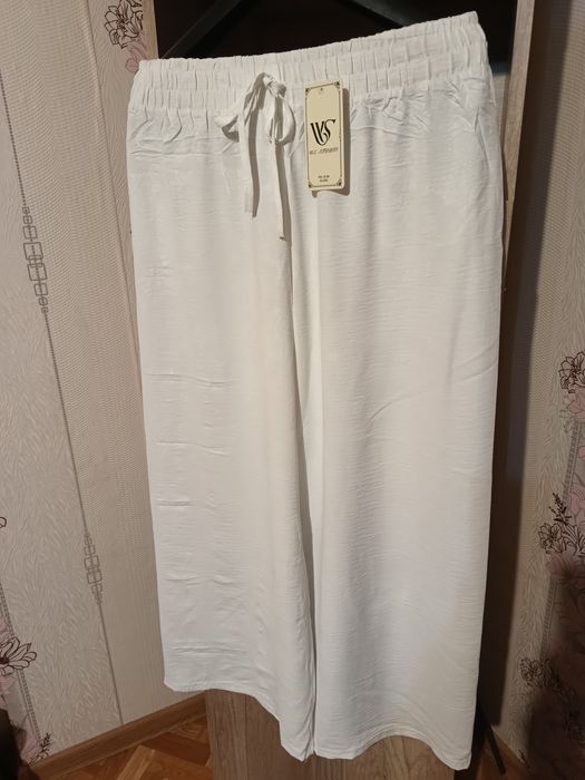 Spodnie damskie szeroki nogawki