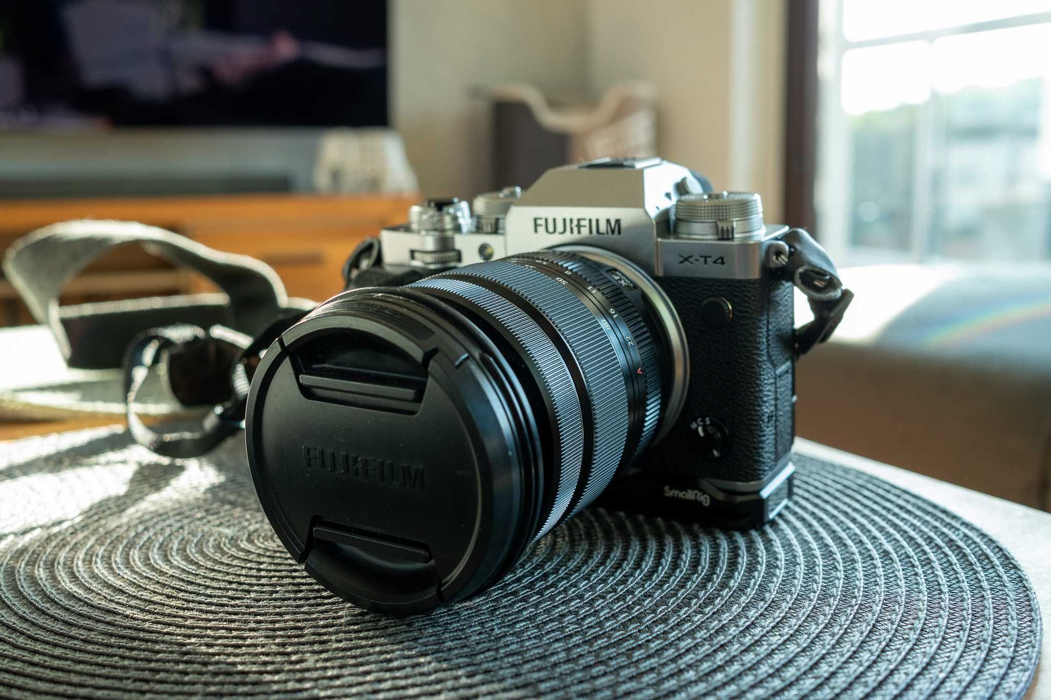 Fuji X-T4 plus dodatki, niski przebieg migawki